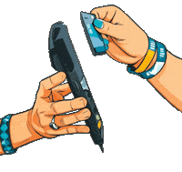 Festival Wristband Sticker by Best Ring POS