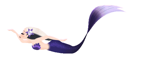 Mermaid Swimming Sticker