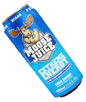 energy boost Sticker by MuscleMooseHQ