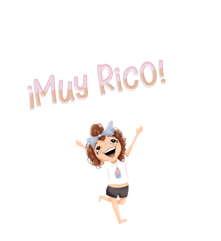 thetownserif muy rico muyrico abby dreams of food thetownserif Sticker
