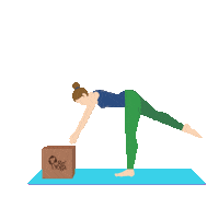 Yoga Pose Sticker by ReYoga