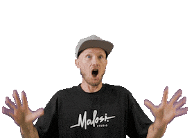 Shock Wow Sticker by Malosi Studio