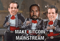 Kanye West Bitcoin GIF by Crypto GIFs & Memes ::: Crypto Marketing