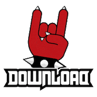 Heavy Metal Rock Sticker by Download Festival