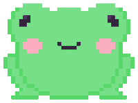 kaijupxl pixel kawaii green pixel art Sticker