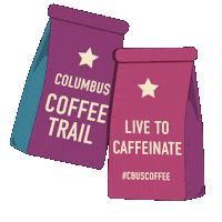 Columbus Ohio Coffee Sticker by Experience Columbus