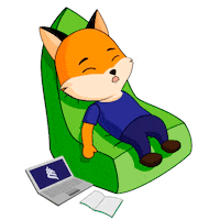 fox sleep Sticker by Far Eastern Federal University