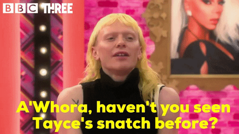 Snatch Game Bimini GIF by BBC Three