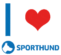 Heart Agility Sticker by Sporthund