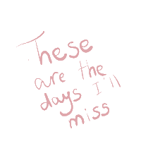 TheseAreTheDaysillMiss aydan thesearethedaysillmiss thesearethedays Sticker
