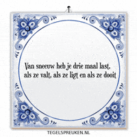 Winter Nl GIF by Tegelspreuken.nl