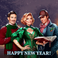 New Year Smiling GIF by G5 games