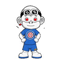 Sad Chicago Cubs Sticker by Zhot