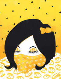 girl bones GIF by Ben Marriott