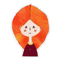 Happy Girl Sticker