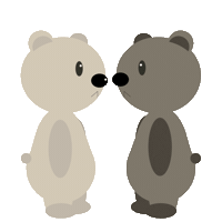 Couple Love Sticker by yip yips