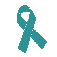 Cancer Ribbon Sticker by Tina's Wish