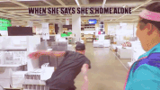 home alone girlfriend GIF