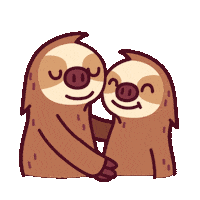 Couple Love Sticker by Sloooths