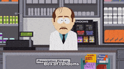 store condoms GIF by South Park 