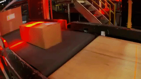 fedex package sort GIF