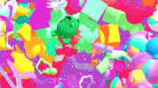 matthewkeff party gaming 3d bear GIF