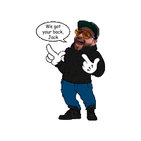 Marketing Jack Sticker by VIP Outsource