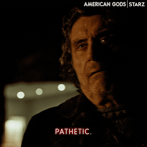 Angry Season 3 GIF by American Gods