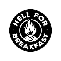 Hell For Breakfast Sticker by Slam Disques