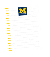 Aprobacion Go Blue Sticker by University of Michigan-Dearborn