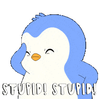 Mad Penguin Sticker by Pudgy Penguins