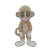 Monkey Sticker