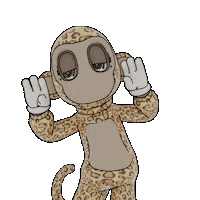 Monkey ダンス Sticker