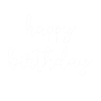 Happy Birthday Pink Sticker