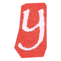 Typography Collage Sticker