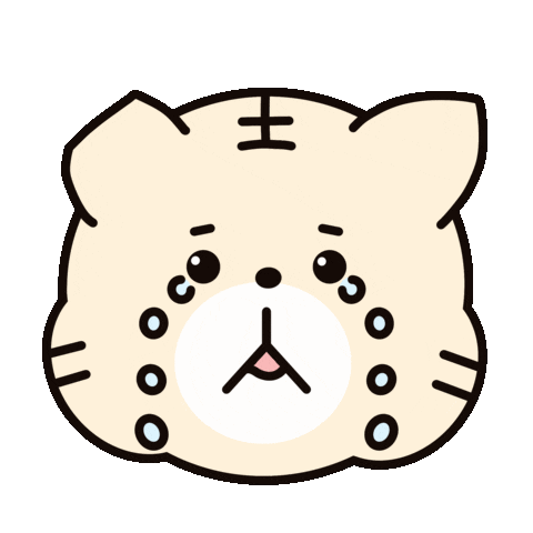 Sad Face Sticker