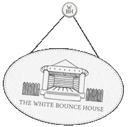 Bouncehouse Sticker by The White Bounce House