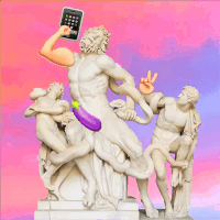 emoji statue GIF by Anne Horel
