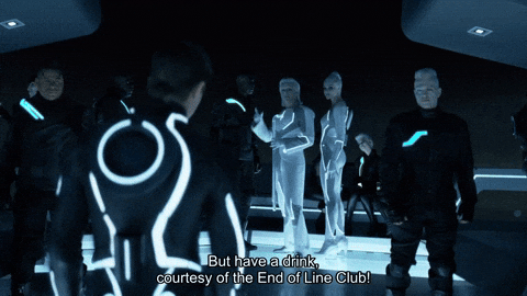 Tron Legacy Club GIF by Goldmaster
