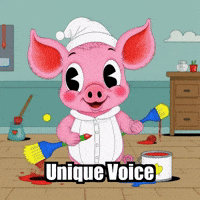 Wisdom Uniqueness GIF by The Pigasso