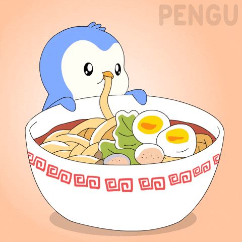 Hungry Penguin GIF by Pudgy Penguins