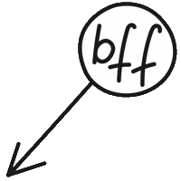 Valentine Bff Sticker