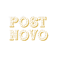 Lettering Post Novo Sticker