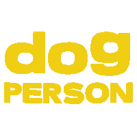 Fayethe Dog Person Sticker