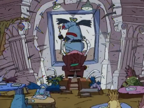 aaahh real monsters nicksplat GIF