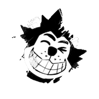 Dennis And Gnasher Unleashed Smile Sticker by Beano Studios