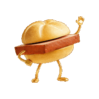 valanticaustria leberkäse leberkaese snackstars leberkaessemmel Sticker