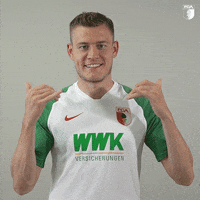 Luca Toni Yes GIF by FC Augsburg 1907