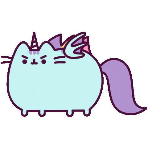 Magic Cat Dragon Sticker by Pusheen