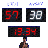 38 Away Sticker